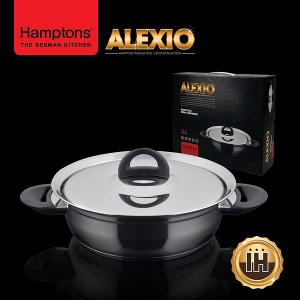 [독일 햄튼(Hamptons)] 알렉시오 인덕션 겸용스텐레스 3중바닥 전골냄비 24cm (HALX-24C)