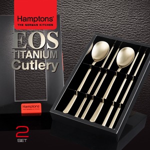 [햄튼 Hamptons] EOS 티타늄 수저세트 2P HTETC-2P