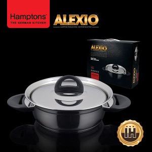 [독일 햄튼(Hamptons)] 알렉시오 인덕션 겸용스텐레스 3중바닥 전골냄비 20cm (HALX-20C)